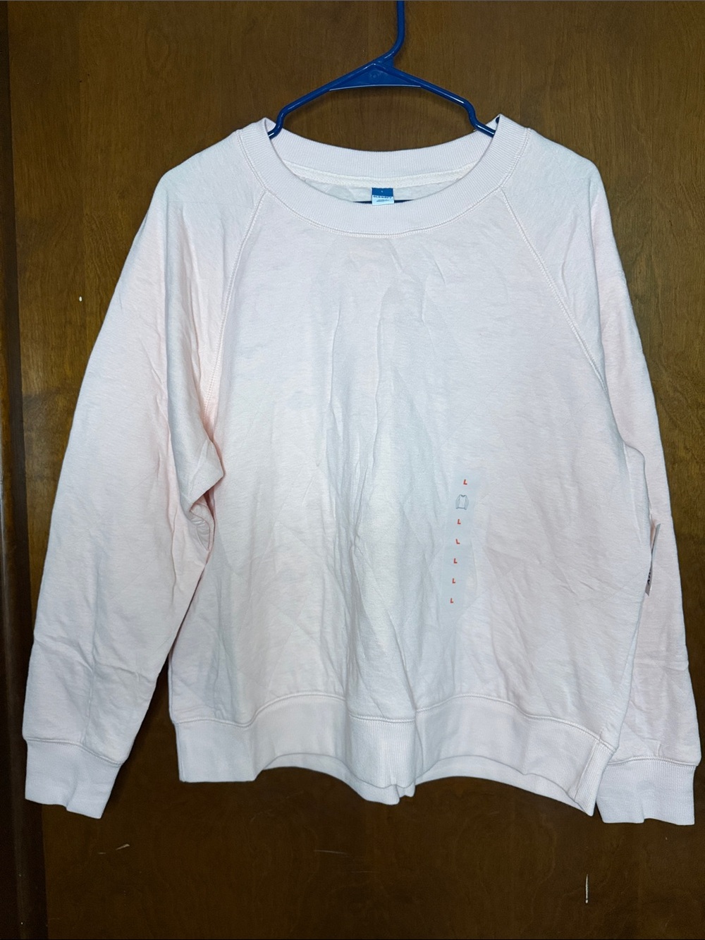 Old Navy Light Pink Crewneck Sweatshirt